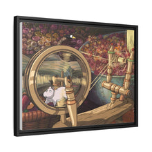 Load image into Gallery viewer, Anime Spirited Away Canvas Framed Art Print
