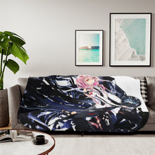 Load image into Gallery viewer, Anime Guilty Crown Sherpa Blanket
