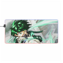 Load image into Gallery viewer, My Hero Academia Izuku Midoriya RGB LED Mouse Pad (Desk Mat)
