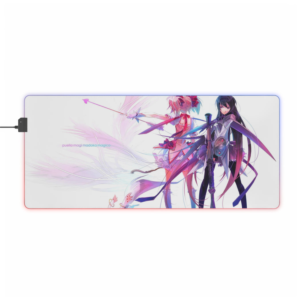 Puella Magi Madoka Magica RGB LED Mouse Pad (Desk Mat)