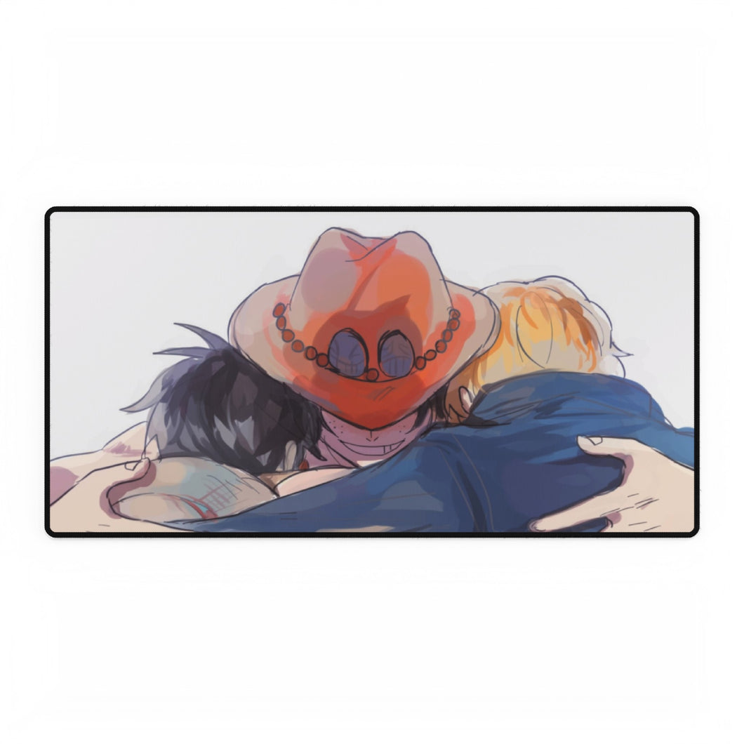 Luffy, Ace, Sabo Mouse Pad (Desk Mat)