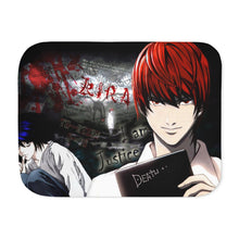 Load image into Gallery viewer, Anime Death Note Sherpa Blanket
