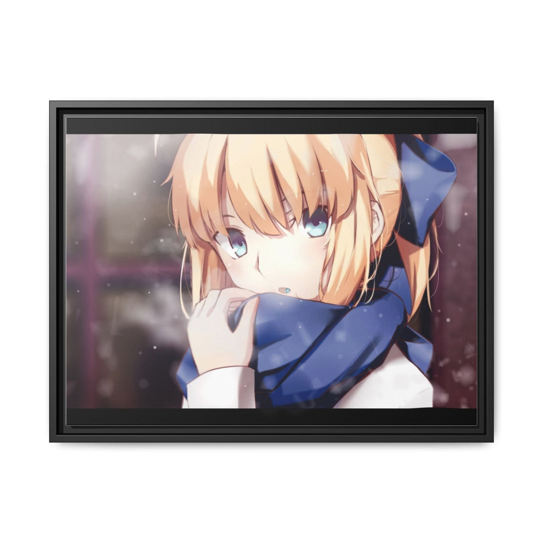 Fate/Stay Night Canvas Framed Art Print