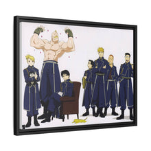 Load image into Gallery viewer, Anime FullMetal Alchemist Canvas Framed Art Print
