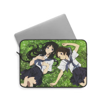 Load image into Gallery viewer, Eru Chitanda  Mayaka Ibara in the garden Laptop Sleeve
