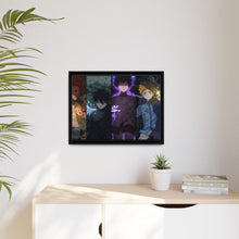 Load image into Gallery viewer, Mob Psycho 100 Shigeo Kageyama, Ritsu Kageyama, Teruki Hanazawa Canvas Framed Art Print
