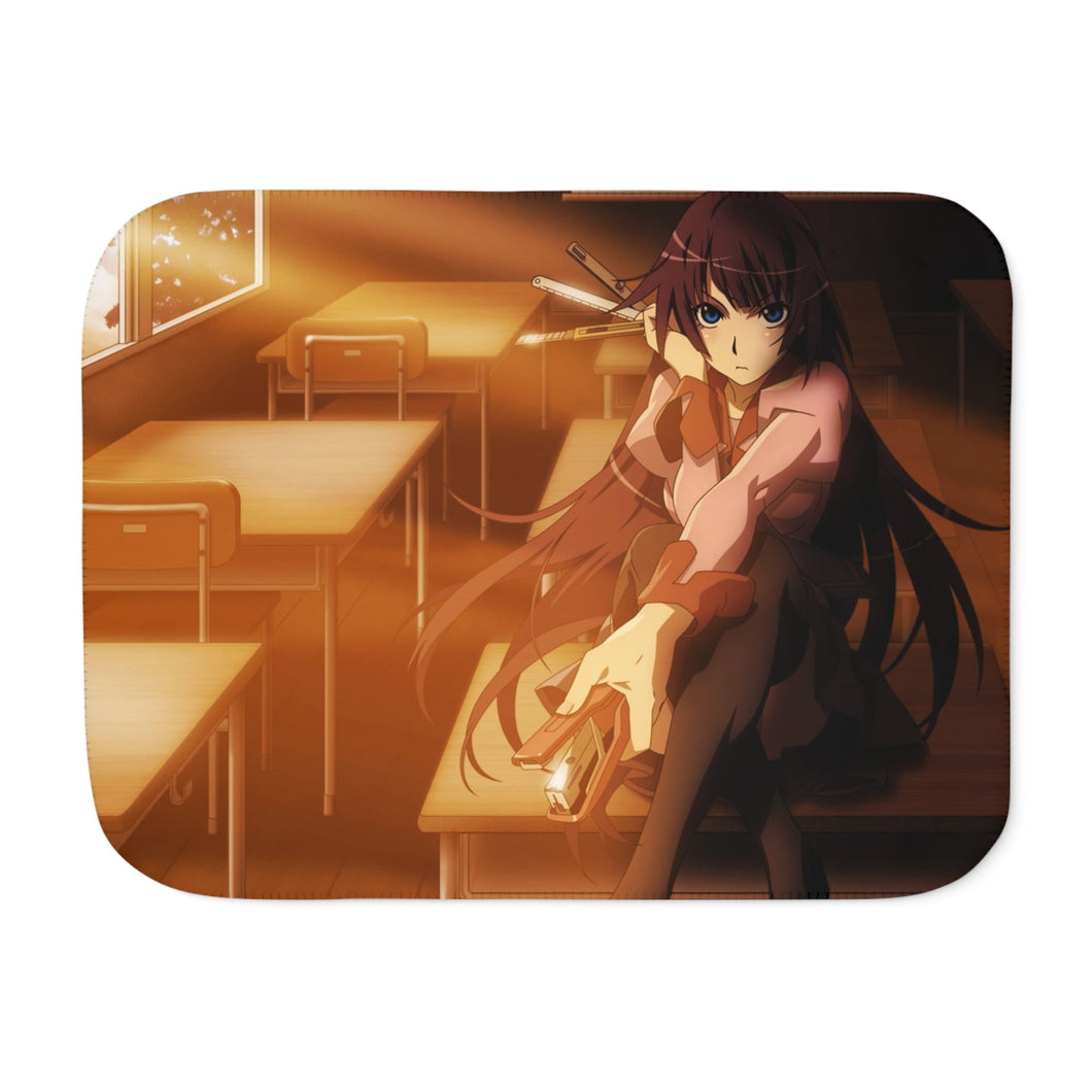 Monogatari (Series) Sherpa Blanket