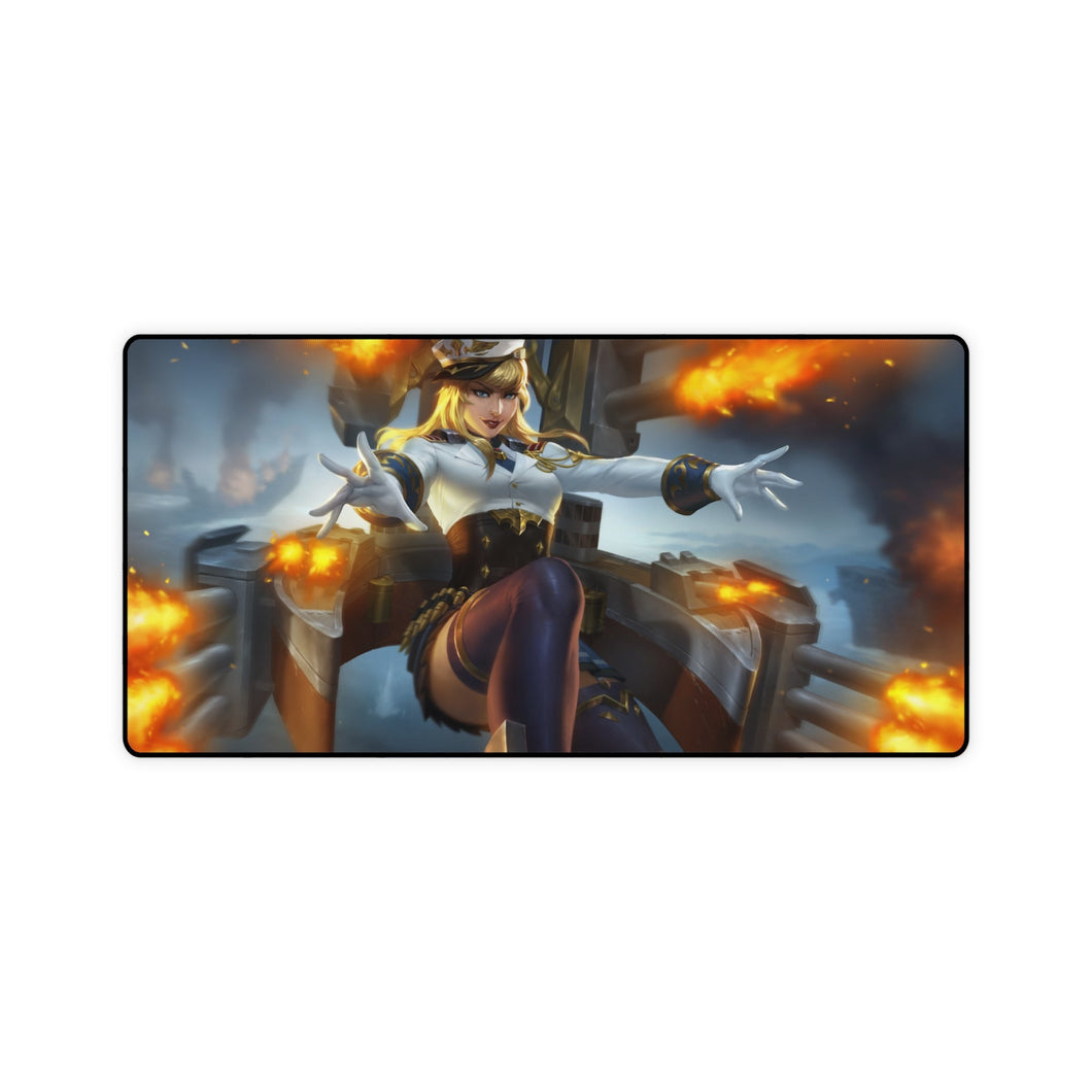 Battleship Heaven Nu Wa Mouse Pad (Desk Mat)