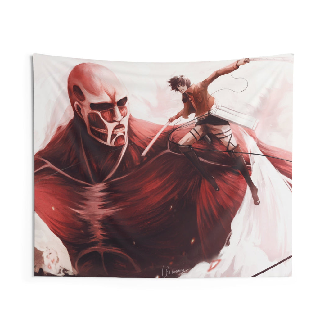 Anime Attack On Titan Indoor Wall Tapestry