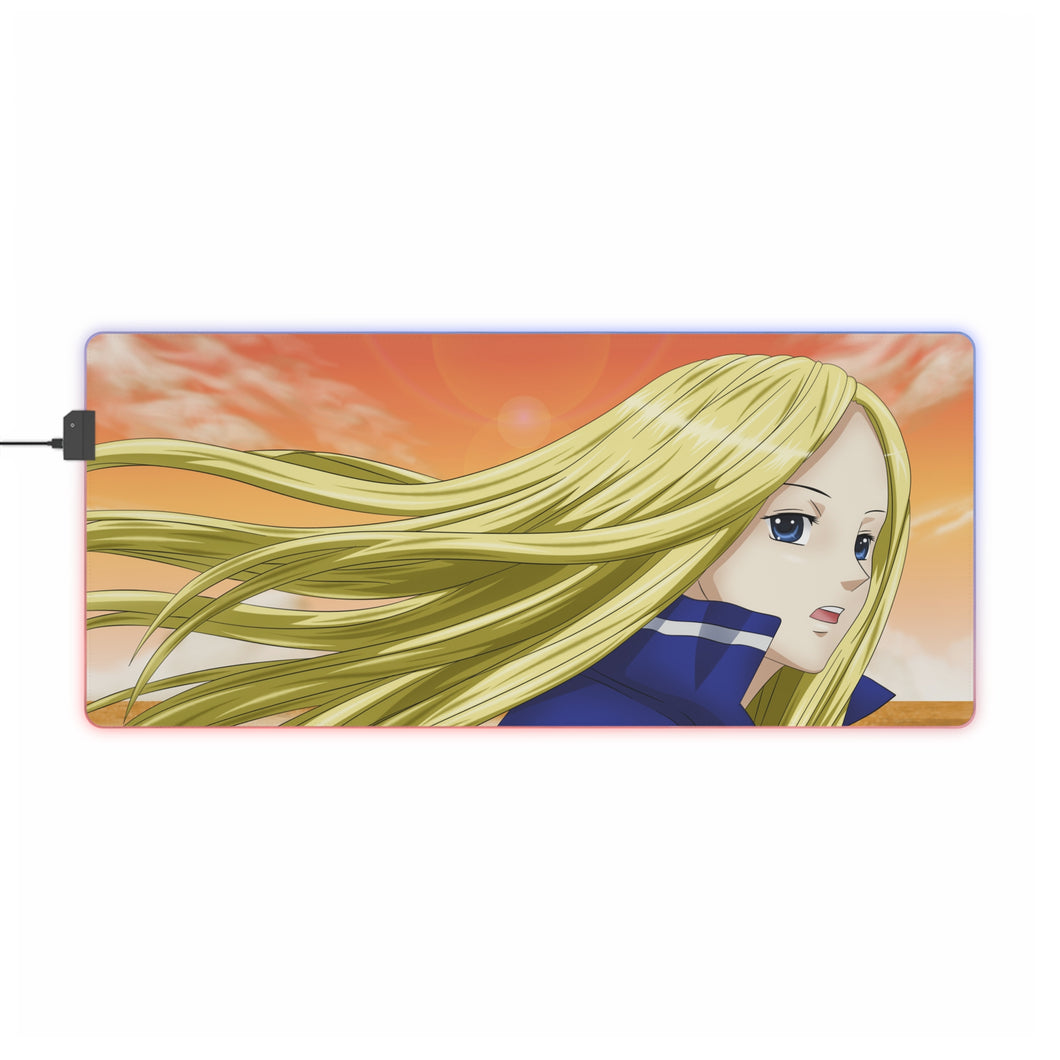 Anime Arakawa Under the Bridge RGB LED Mouse Pad (Desk Mat)