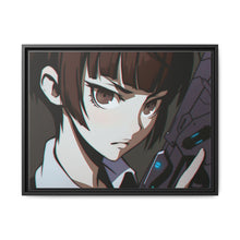 Load image into Gallery viewer, Akane Tsunemori serious look Canvas Framed Art Print
