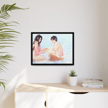 Load image into Gallery viewer, Monkey D. Luffy and Boa Hancock Canvas Framed Art Print
