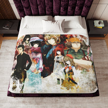 Load image into Gallery viewer, Steins Gate; Lab Members Sherpa Blanket
