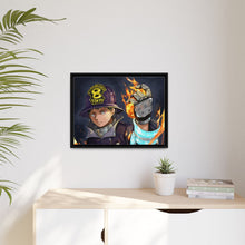 Load image into Gallery viewer, Fire Force Shinra Kusakabe Canvas Framed Art Print
