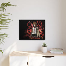 Load image into Gallery viewer, Makise Kurisu Canvas Framed Art Print

