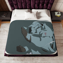 Load image into Gallery viewer, The fullmetal alchemists brother Sherpa Blanket
