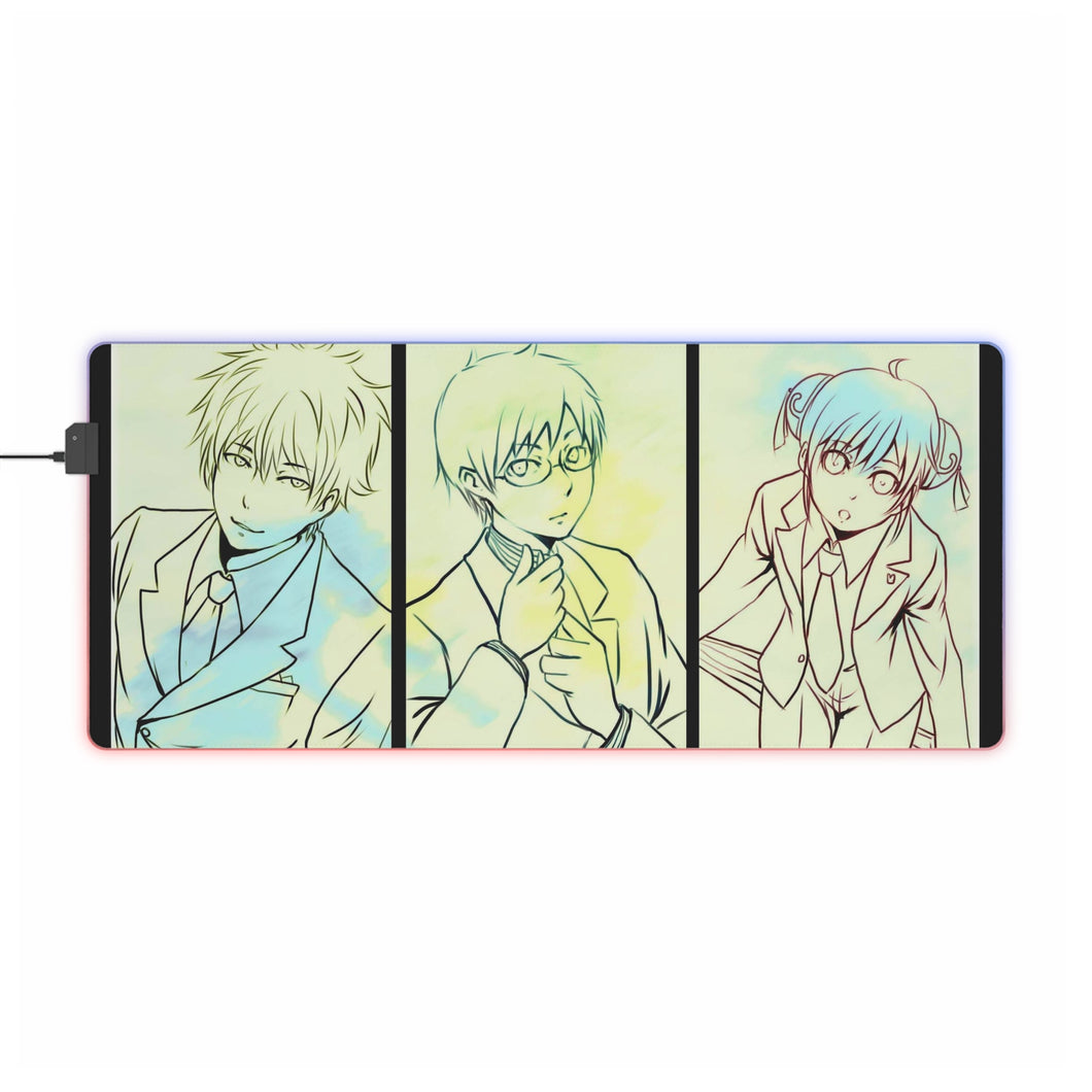 Anime Gintama RGB LED Mouse Pad (Desk Mat)