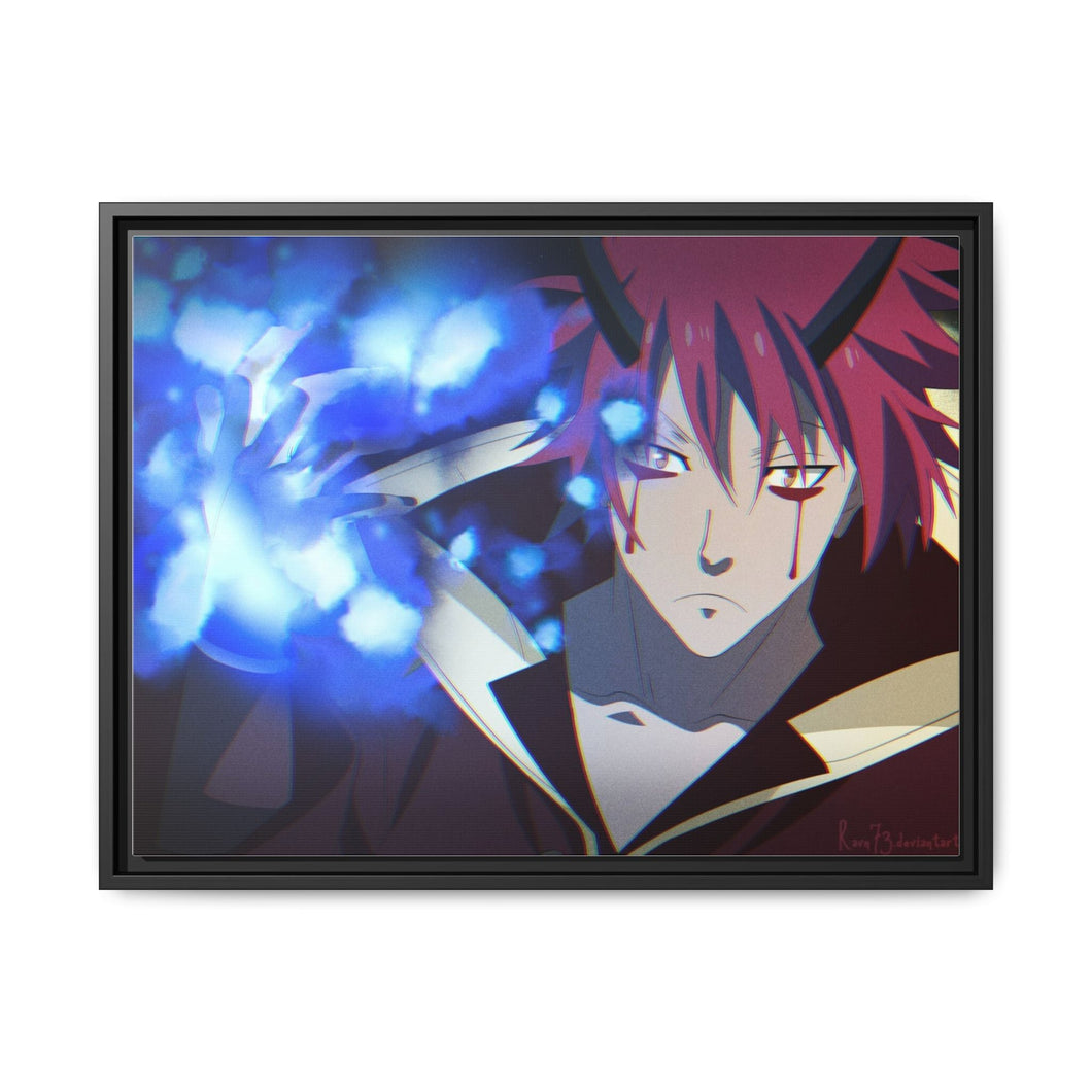 Benimaru Canvas Framed Art Print