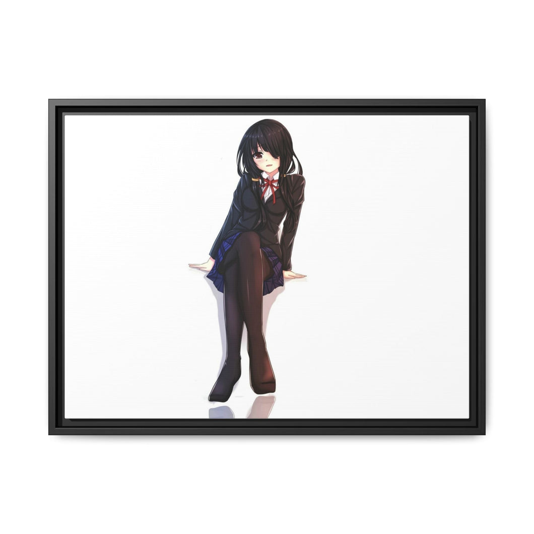 Kurumi Tokisaki Canvas Framed Art Print