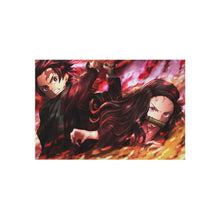 Load image into Gallery viewer, Nezuko Kamado / Tanjirou Kamado Rug

