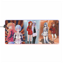Load image into Gallery viewer, Casual Rei and Asuka RGB LED Mouse Pad (Desk Mat)
