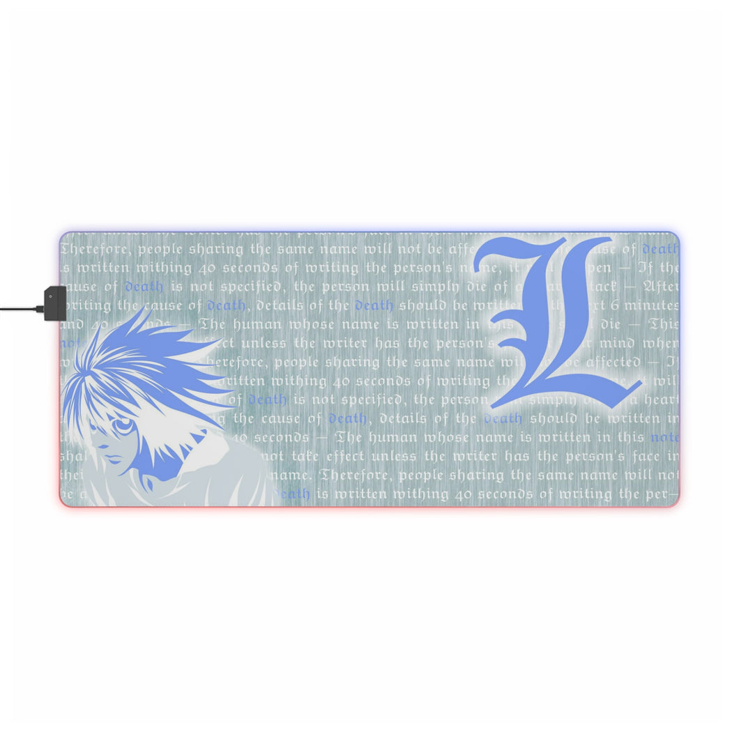 Death Note RGB LED Mouse Pad (Desk Mat)