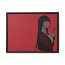 Load image into Gallery viewer, Anime Kakegurui Canvas Framed Art Print
