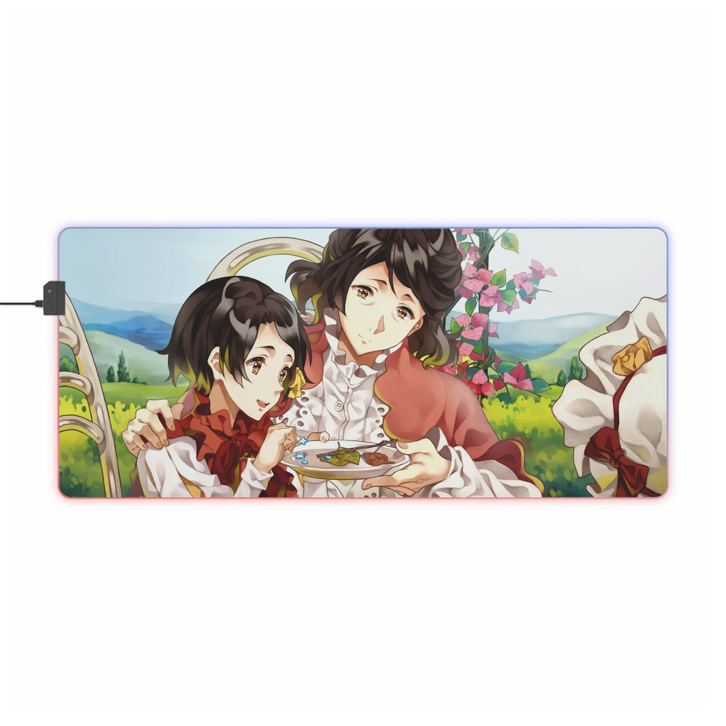 Violet Evergarden RGB LED Mouse Pad (Desk Mat)