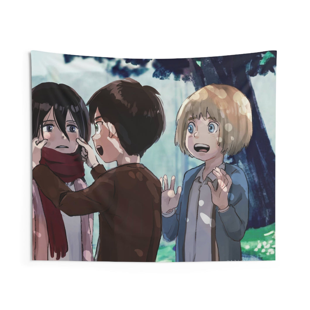 Anime Attack On Titan Indoor Wall Tapestry