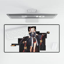 Load image into Gallery viewer, Anime Warrior Mouse Pad (Desk Mat)
