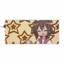 Load image into Gallery viewer, Lucky Star Misao Kusakabe RGB LED Mouse Pad (Desk Mat)
