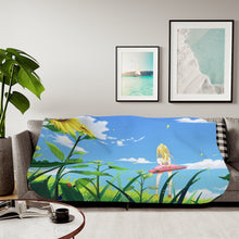 Load image into Gallery viewer, Anime Your Lie in April Sherpa Blanket
