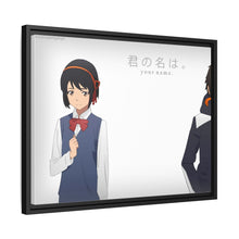Load image into Gallery viewer, Your Name. Canvas Framed Art Print
