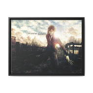 Black Butler Canvas Framed Art Print