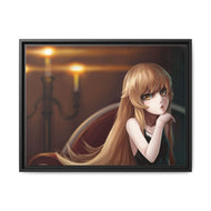 Shinobu Oshino Canvas Framed Art Print
