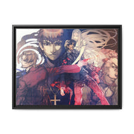 Kiritsugu Emiya Canvas Framed Art Print