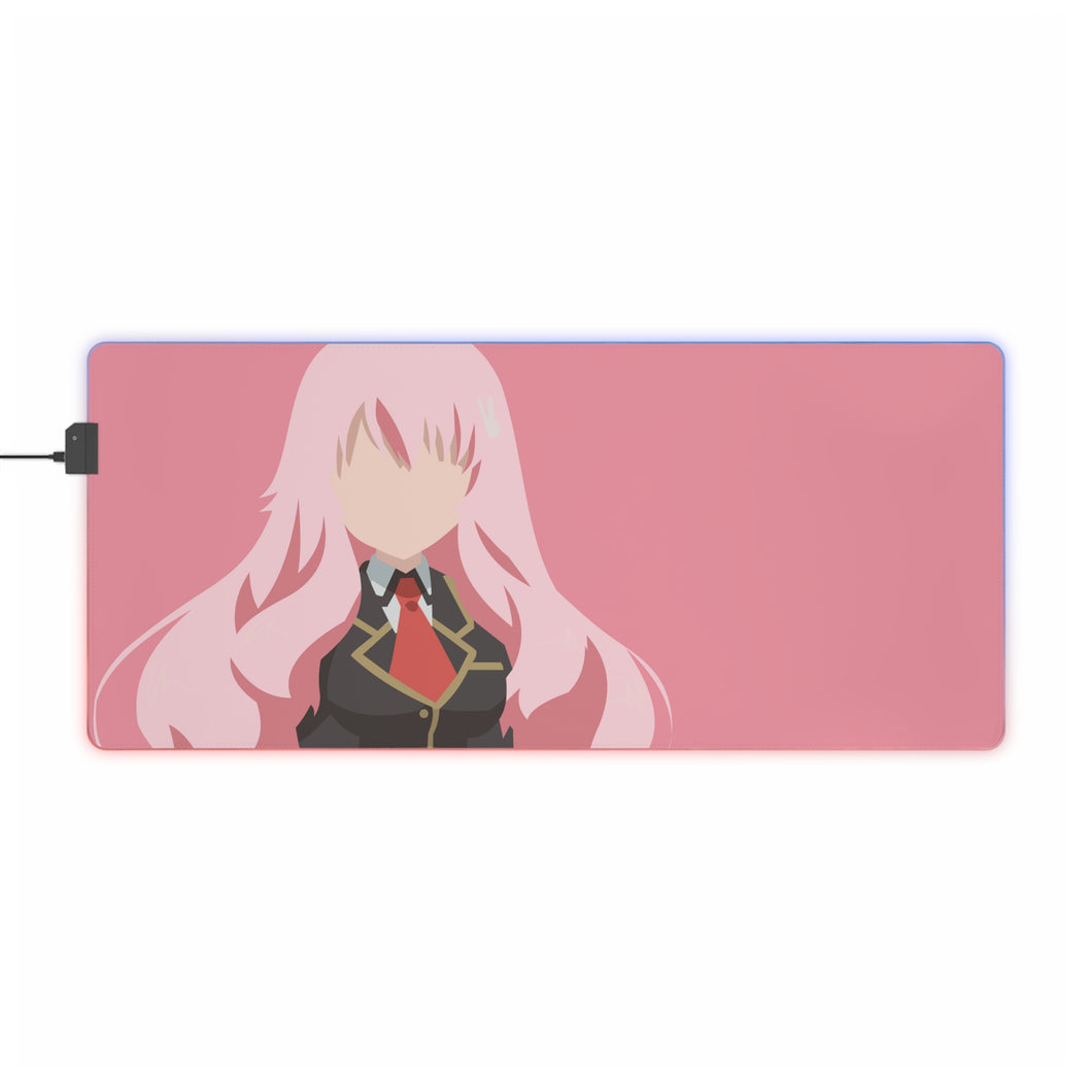 Baka And Test RGB LED Mouse Pad (Desk Mat)