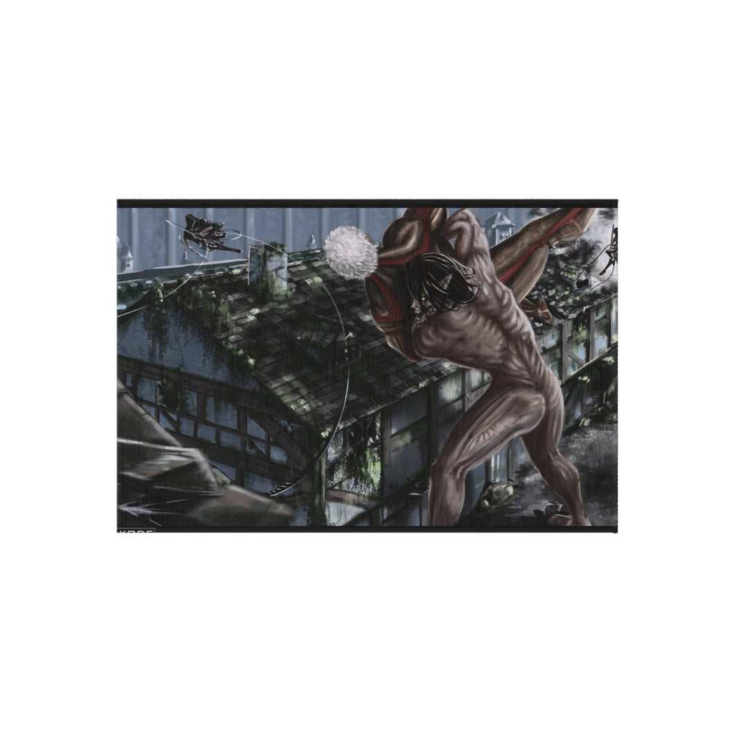Anime Attack On Titan Rug