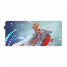 Load image into Gallery viewer, Sword Art Online Asuna Yuuki RGB LED Mouse Pad (Desk Mat)

