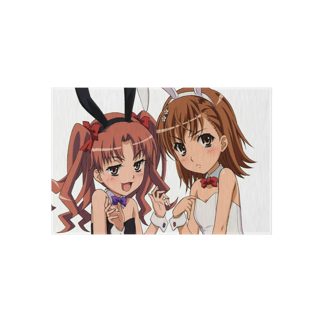 A Certain Scientific Railgun Mikoto Misaka, Kuroko Shirai Rug