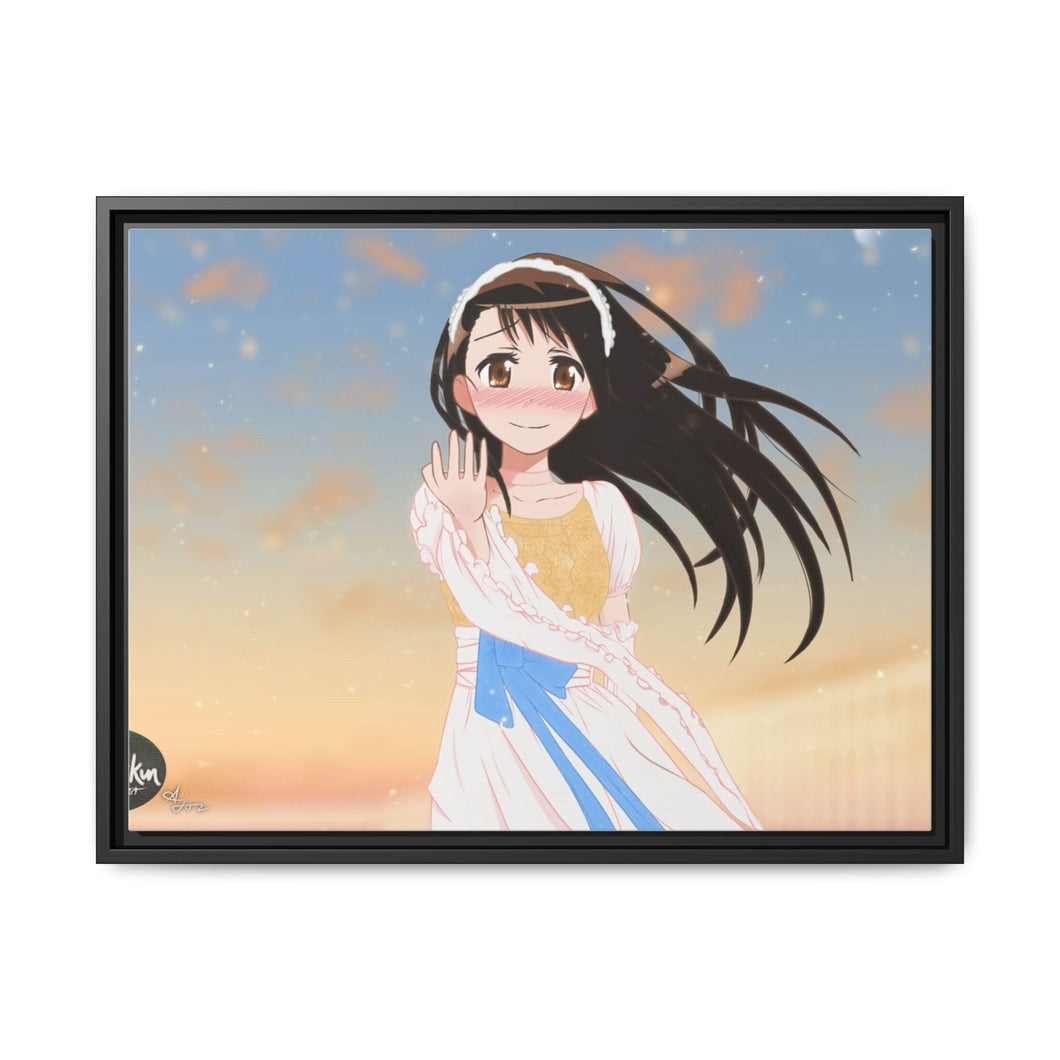 Nisekoi Kosaki Onodera Canvas Framed Art Print