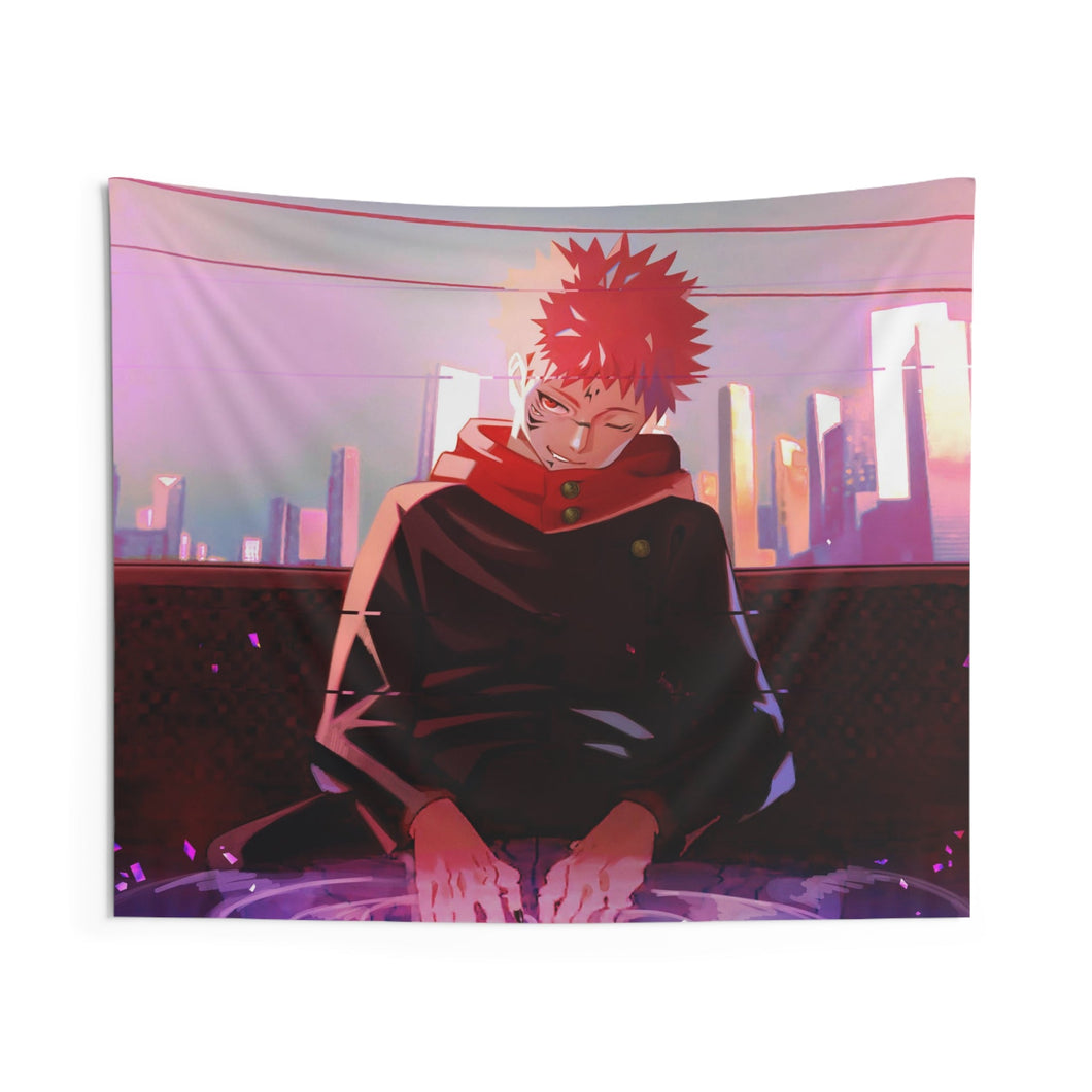 Yuji Itadori Indoor Wall Tapestry