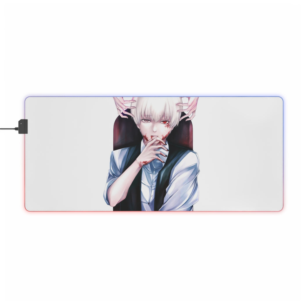 Anime Tokyo Ghoul RGB LED Mouse Pad (Desk Mat)