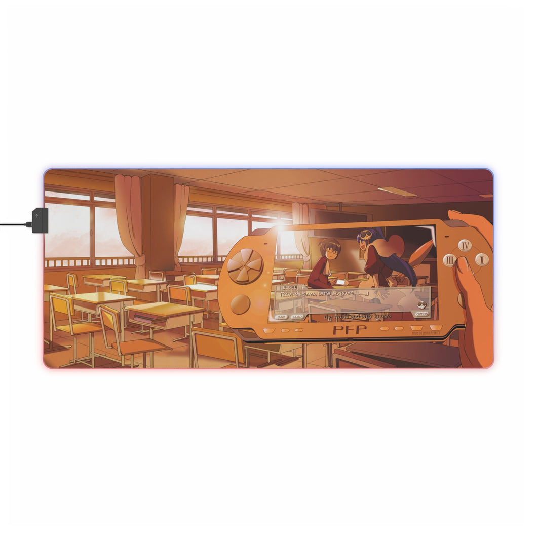 The World God Only Knows RGB LED Mouse Pad (Desk Mat)