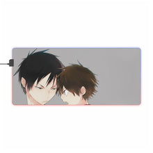Load image into Gallery viewer, Durarara!! Shizuo Heiwajima RGB LED Mouse Pad (Desk Mat)
