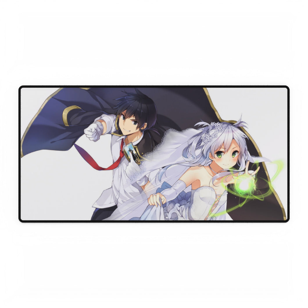 Anime Rokudenashi Majutsu Koushi to Akashic Records Mouse Pad (Desk Mat)