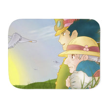 Load image into Gallery viewer, Anime Howl&#39;s Moving Castle Sherpa Blanket
