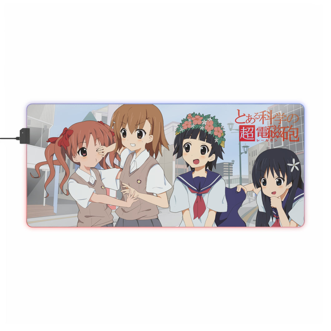 A Certain Scientific Railgun RGB LED Mouse Pad (Desk Mat)