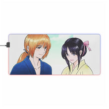 Load image into Gallery viewer, Anime Rurouni Kenshin RGB LED Mouse Pad (Desk Mat)
