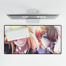 Load image into Gallery viewer, Ruby Hoshino &amp; Aquamarine Hoshino Mouse Pad (Desk Mat)
